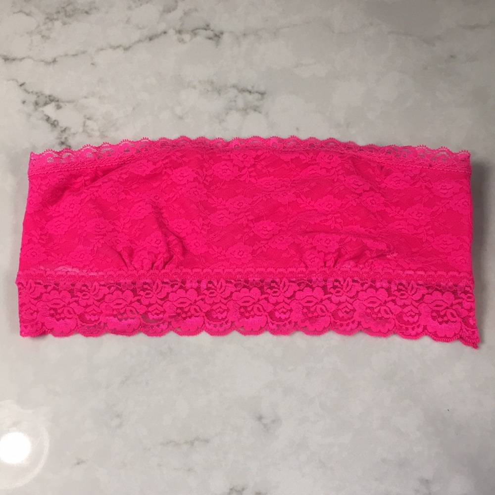 Bright Pink Bandeau